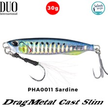 Duo Drag Metal Cast Slim Jig 30GR. PHA0011 Sardine Maket Balık