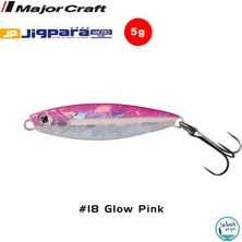 Major Craft Jigpara Micro Jpm-5gr 35MM #18 Glow Pink Yem