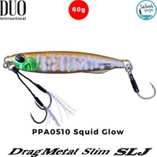 Duo Drag Metal Slim Slj Jig 60GR 84MM PPA0510 Squid Glow Maket Balık