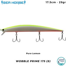 Sea Horse Wobble Prime 175 (S) 17.5cm 29GR Pure Lemon Yem