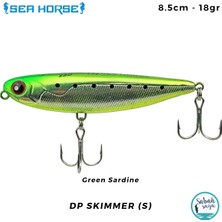 Sea Horse Dp Skimmer 85 (S) 8.5cm 18GR Green Sardine Yem
