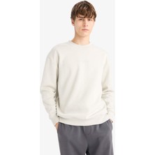 DeFacto Boxy Fit Bisiklet Yaka İçi Yumuşak Tüylü Baskılı Sweatshirt X8282AZ25AU