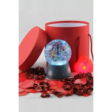 Işıklı, Müzikli, Otomatik Püskürtmeli, Kutulu Kar Küresi, Kış Teması