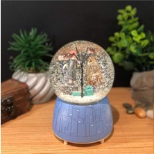 Işıklı Müzikli Otomatik Kar Küresiyle Kış Masallarını Yaşayın