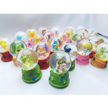 Işıklı Kar Küresi, Çizgi Anime Temalı, 70MM Yüksek ve 45MM Çaplı Güzel Dekor