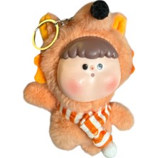 Dudu Hayvanat Bahçesi Serisi Peluş Anahtarlık Turuncu Tilki