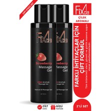 Natural Strawberry Jel 150ML – Tatlı Aromalı Su Bazlı Masaj Jeli – Su Bazlı Yağsız Formül, Uzun Deneyim Etkili, Cilt Dostu ve Kolay Temizlenebilir Yapı – Su Bazlı Yapı Seti
