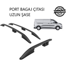 Transit Custom Van Uzun Şase 2025 2026 2027 Portbagaj Tavan Çıtası Siyah