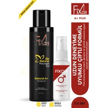 Natural Ave Masaj Jeli 150ML ve 30ML Erkek Bölge Spreyi – Çiftli Uzun Deneyim Seti – Su Bazlı Yağsız Formül, Uzun Deneyim Etkili, Cilt Dostu ve Kolay Temizlenebilir Yapı