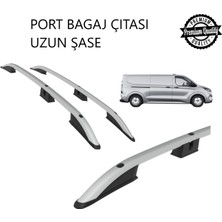 Transit Custom Van Uzun Şase 2025 2026 2027 Portbagaj Tavan Çıtası Gri