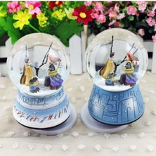 Işıklı ve Müzikli Orta Boy Kar Küresi, Romantik ve Şık Dekoratif Ürün