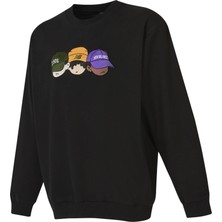 New Balance MNC3505 Siyah Erkek Sweatshirt