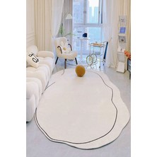 Dijital Kaymaz Yıkanabilir Iskandinav Modern Salon Halısı Mutfak Halısı Koridor Halısı Yolluk DC-7067
