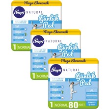 Sleepy Natural Günlük Ped Normal 3x80 Adet