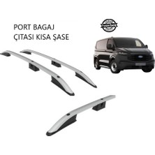 Transit Custom Van Kısa Şase 2025 2026 2027 Portbagaj Tavan Çıtası Gri