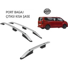 Tourneo Custom Deluxe Kısa Şase 2025 2026 2027 Portbagaj Tavan Çıtası Gri