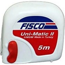 Fisco Uni Matic Şerit Metre 5 Metre