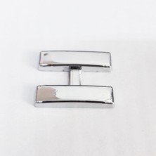 Cemax Eşittir Işareti 3,75 cm Krom Yapışkanlı