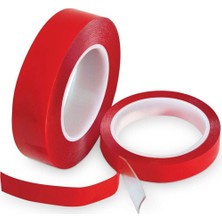 Sgs 2520 Şeffaf Çift Taraflı Silikonize Bant 18 mm 2 Metre