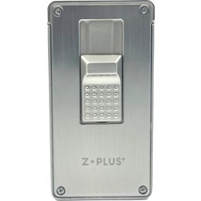 Z+Plus Çift Torch Puro Çakmağı - Gri