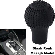 Silikon Vites Topuzu Kılıfı Siyah Yuvarlak Üniversal Ithal