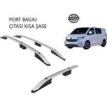 Transporter Kombi Kısa Şase 2025 2026 2027 Portbagaj Tavan Çıtası Gri