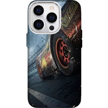 IPHONE 14 Pro Max Özel Şimşek Mcqueen Tasarımlı Lüks Silikon Kılıf
