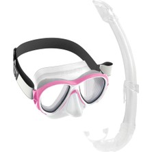 Cressi Samoa Maske - Mexico Şnorkel Set Clear/pınk