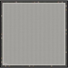 Armine Ipek Eşarp 2026 Kış - 9401-83 Açık Gri Siyah Twill