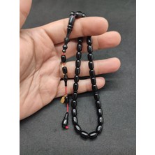 Başka Yerde Yok!!! Furkan Gül Usta Eseri Halkalı Imame El Boy Sıkma Kehribar Sertifikalı 8340