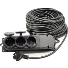 Bfs Topart 01558 20 Metre Grup Prizli Uzatma 3x2,5 Kablo