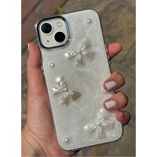 Iphone 13 /14 Uyumlu Epoksi Kiraz Figürlü Kabartmalı Kamera Çerçeveli Hassas Tuşlu Kılıf