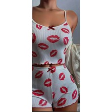 Kadın Şortlu Pijama Takımı