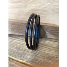 Alesta Leather Atelier Hakiki Deri El Yapımı Bileklik