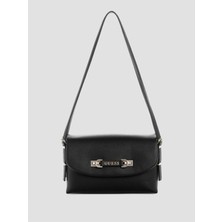 Guess Kadın Lefıa Flap Shoulder Omuz Çantası %100 Poliüretan Logolu Şık Tasarım -BG964419
