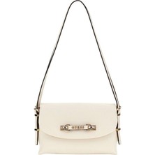 Guess Kadın Omuz Çantası Logolu Tasarım 100% Poliüretan Şık ve Ergonomik 23x14x8 cm