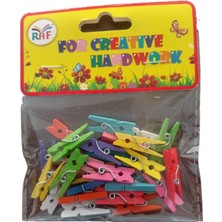 Mini Renkli Mandal 20 ADET 3.5 CM 