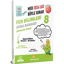 Sinan Kuzucu 8. Sınıf 2026 Lgs Meb Böyle Sorar Fen Bilimleri Soru Bankası
