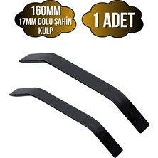 Şahin Siyah Alüminyum Dolap Kulpu Mobilya ve Mutfak Dolap KULPU(17MM)(SİYAH)(ALÜMİNYUM)
