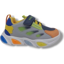 Vicco Lamb Bebe Çocuk Gri Işıklı Spor Ayakkabı