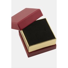 Şeffaf Sarı Şeritli Yüzük Kutusu, Şık ve Pratik Saklama Çözümü