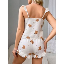 Lıly Bıanca 13039. Kadın Fantazı Desanlı  Pamuklı Pıjama