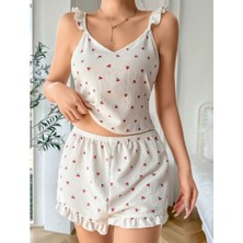 Lıly Bıanca 13109 Kadın Fantazı Desanlı  Pamuklı Pıjama