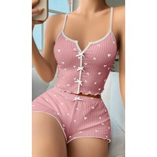 Ruselin 986 Kadın Fantazı Desanlı  Pamuklı Pıjama