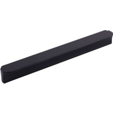 Dombay Mat Siyah Metal Kulp 224 mm 22.4 cm Mobilya Çekmece Mutfak Dolabı Dolap Kulpları Kulbu Kulpu