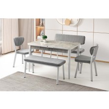 Yuvaset Home Mobilgen (Sadece Masa) 120+30 Kelebek Tekno Kenar HG Açılabilir Masa