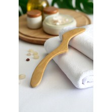 OK Wood Doğal Ahşap Selülit Masaj Aleti – Lenf Drenaj, Bölgesel İncelme