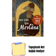 Her Gün Için Mevlana (Kutulu) + Yapışkanlı Not Kağıdı