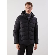 Lcwaıkıkı  Standart Kalıp Kapüşonlu Erkek Şişme Mont  (W5)