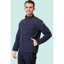 Kışlık Iş Güvenliği Softshell Mont Allium Suya Rüzgar Kesici Termal Iç Astarlı